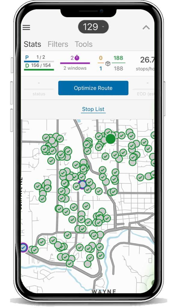 PackageRoute Route Navigation and Optimization Tools