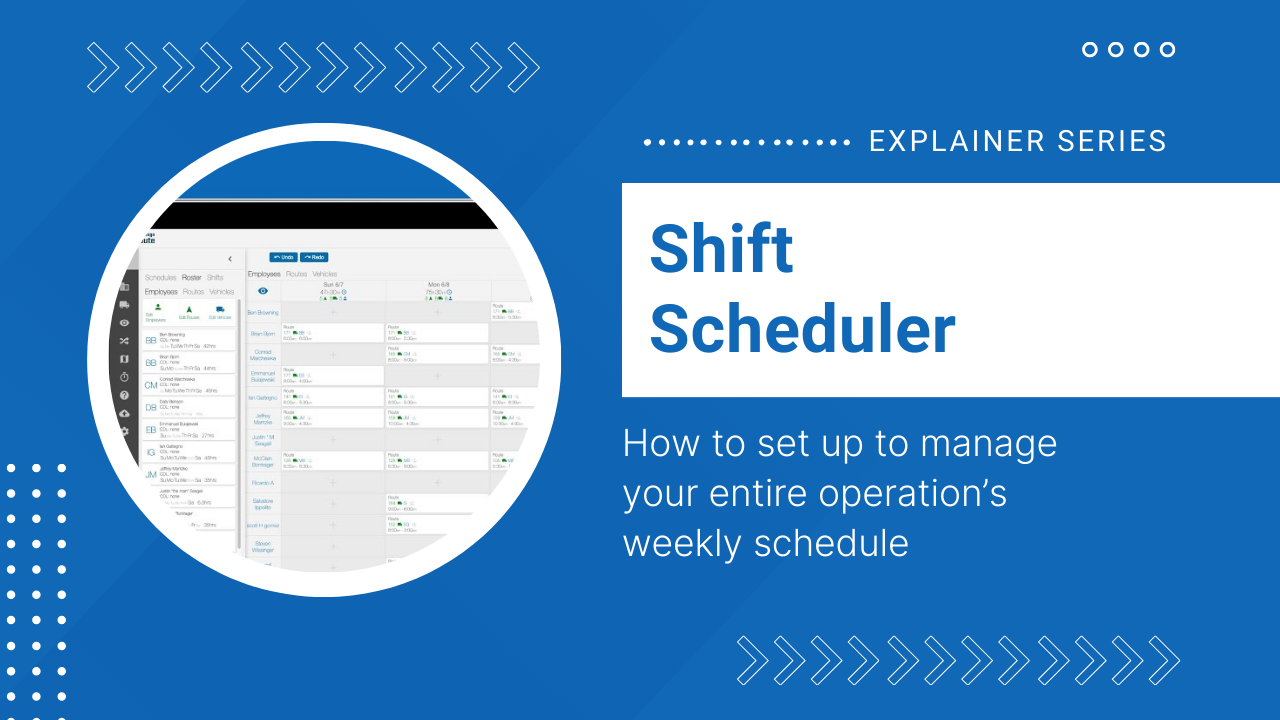 PackageRoute Shift Scheduler - How it Works